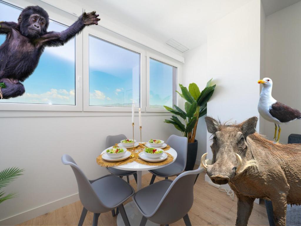 Xpce Urban 4 Malaga Skyline - Free Parking Apartment ภายนอก รูปภาพ